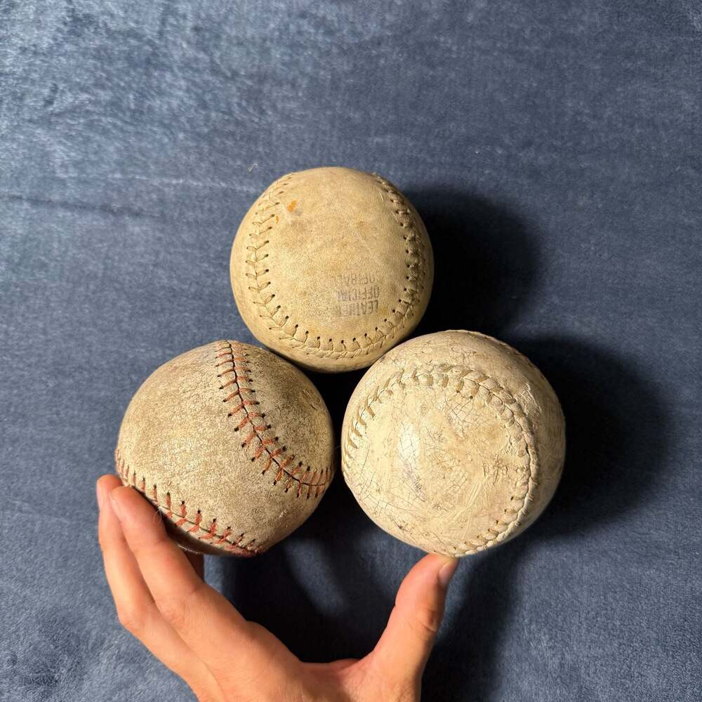 3 Dudley SB-12ND Cork Center Official Leather Softball